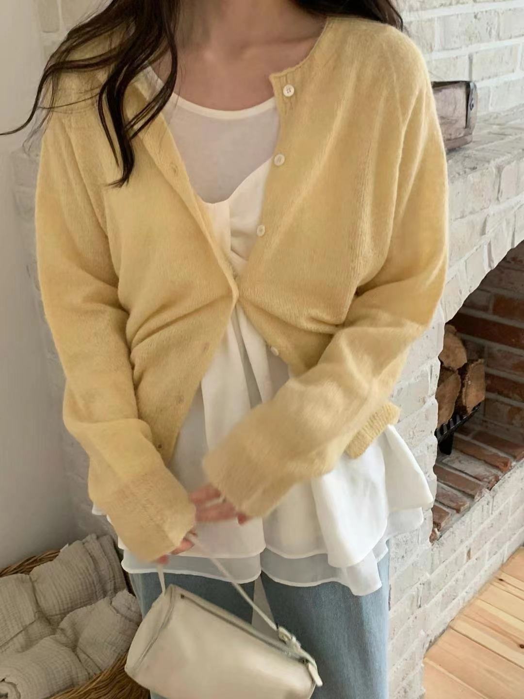 COME HERE直郵韓國代購㊣女裝新品休閑推薦熱賣25春夏針織衫COME HERE針織衫