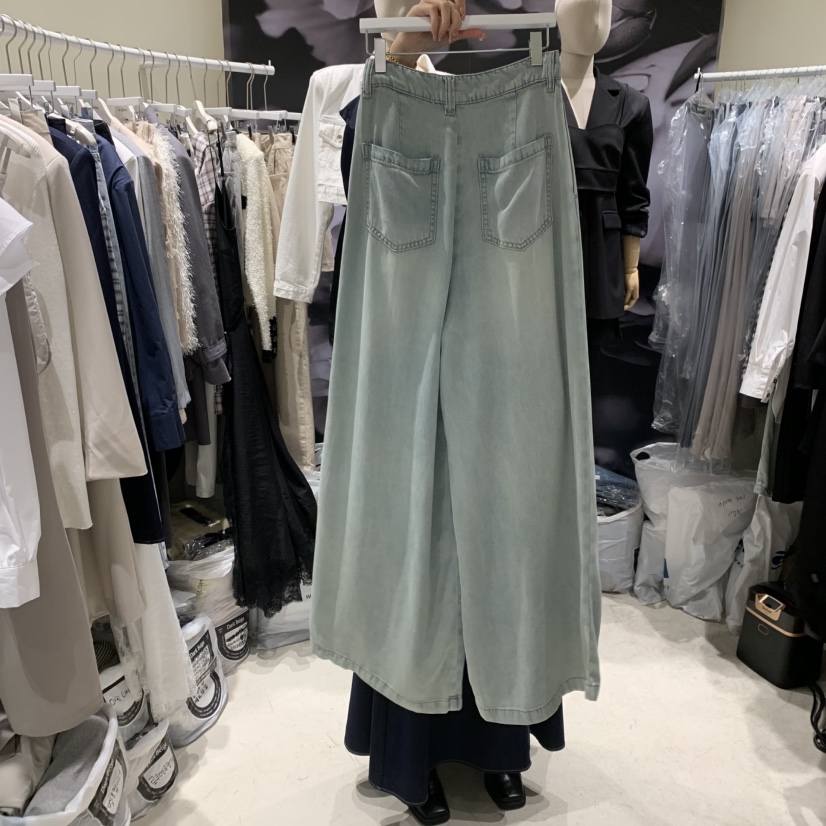DARKBEIGE韓國㊣直郵東大門代購女裝新品推薦人氣職業牛仔褲DARK BEIGE牛仔褲