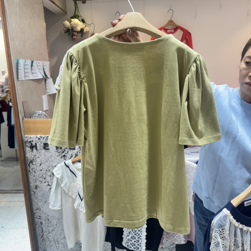HERO韓國㊣直郵東大門代購女裝新品時尚休閑25春夏職業人氣T恤HEROT恤