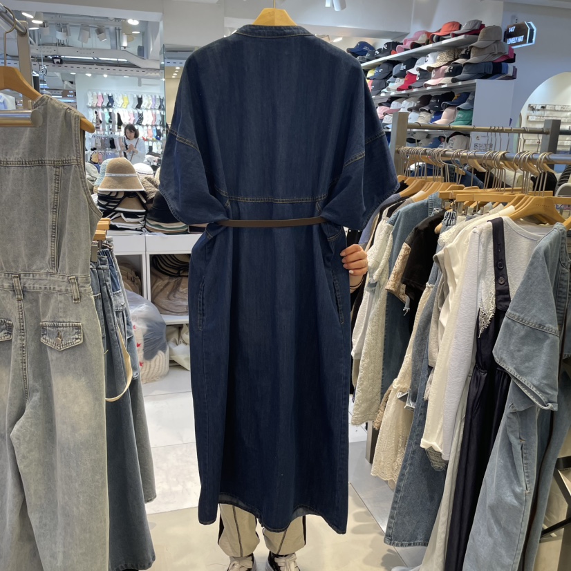 2MORROW直郵韓國代購㊣女裝新品人氣時尚熱賣職業連衣裙含腰帶2MORROW連衣裙