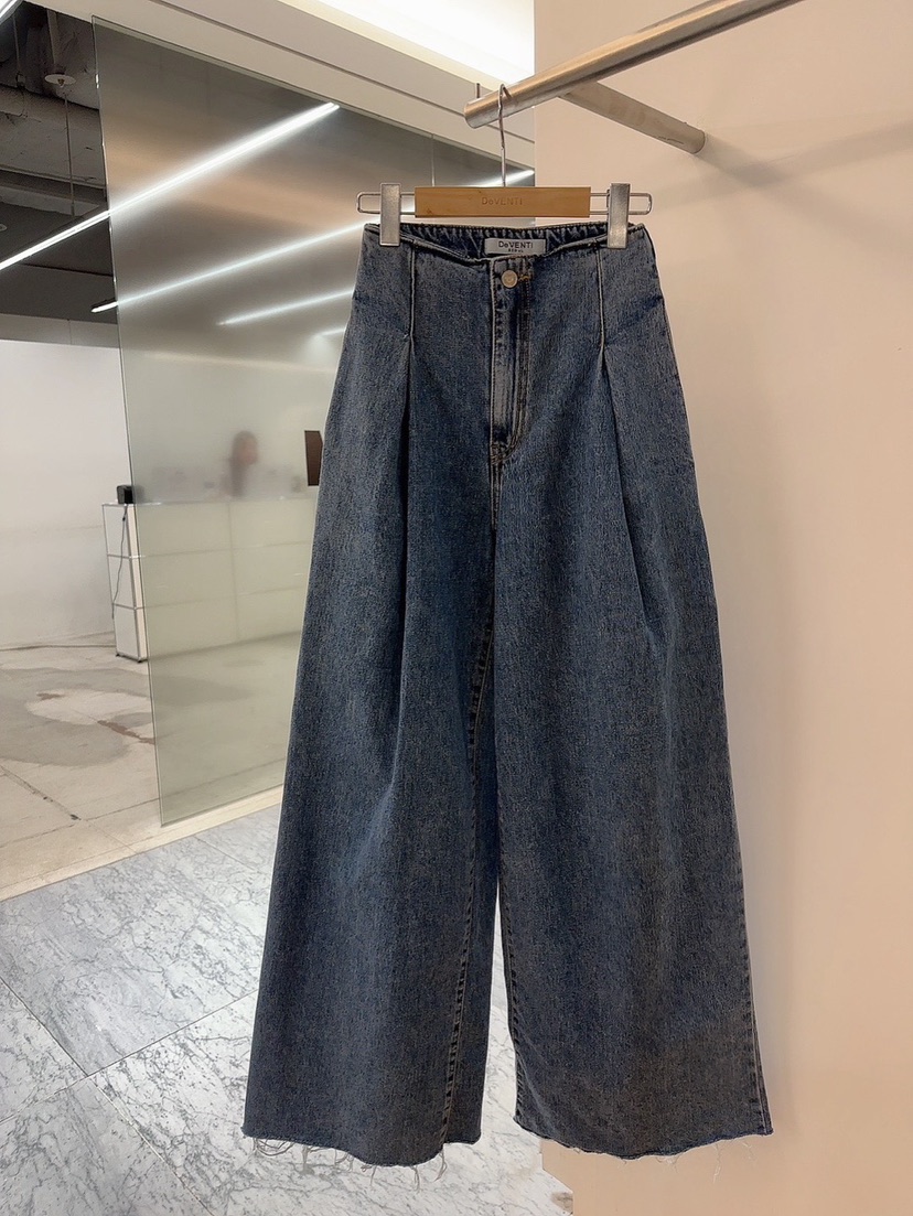 DE VENTI韓國㊣直郵東大門代購女裝新款職業熱賣推薦牛仔褲DE VENTI牛仔褲圖色1