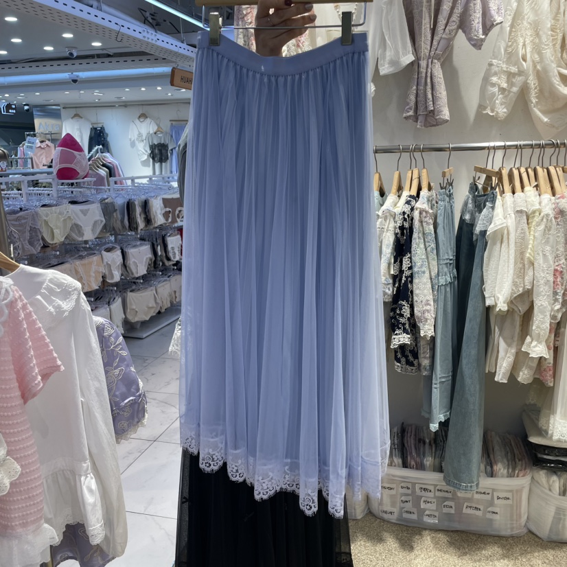 空直郵韓國代購㊣女裝新款職業時尚熱賣休閑25春夏半身裙中短裙BELITA半身裙/中短裙