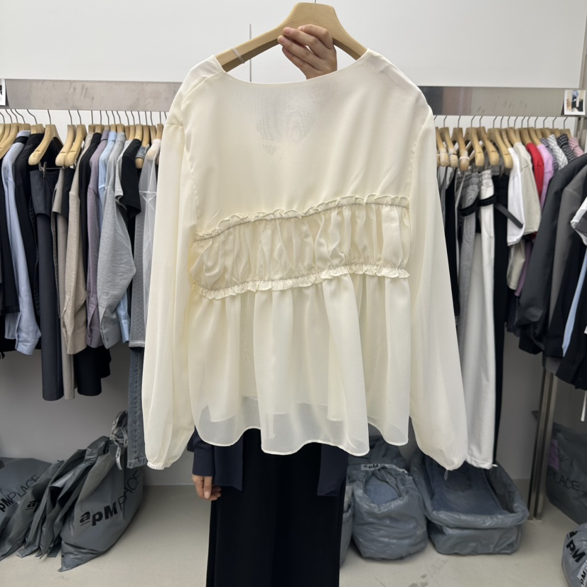 SPECIAL韓國㊣直郵東大門代購女裝新款熱賣人氣25春夏長袖T恤SPECIAL長袖T恤