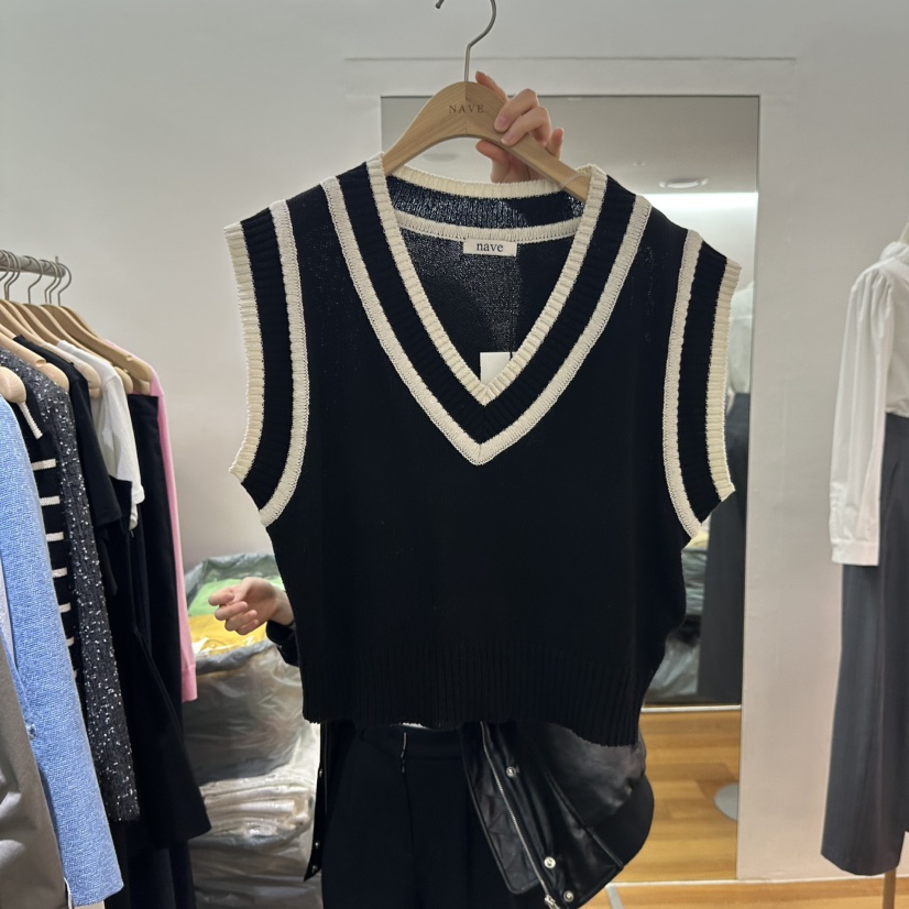 NAVE東大門實拍女裝新品推薦休閑真品25春夏人氣熱賣吊帶背心NAVE吊帶/背心圖色2