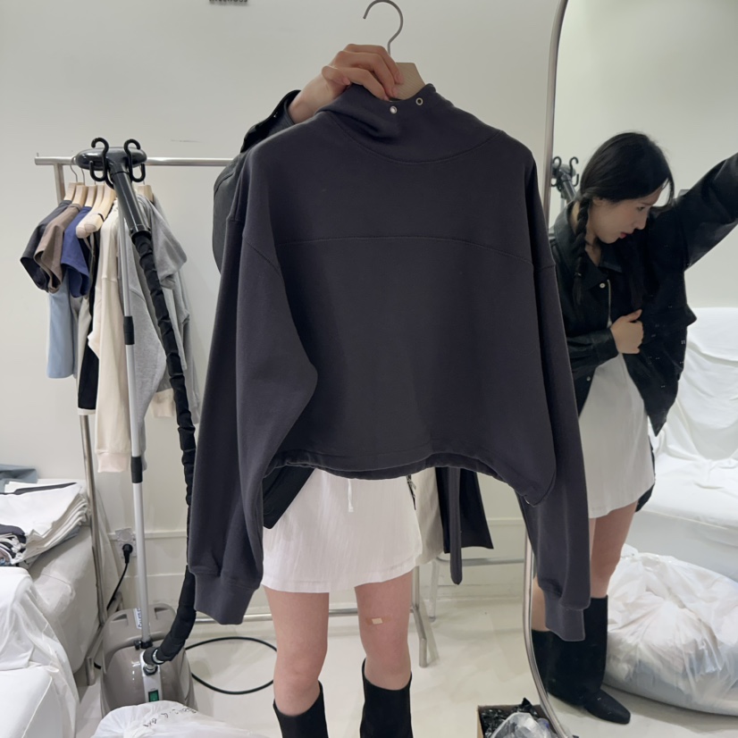 AVECNOUS東大門代購女士新品人氣熱賣時尚職業25春夏休閑衛衣AVECNOUS衛衣