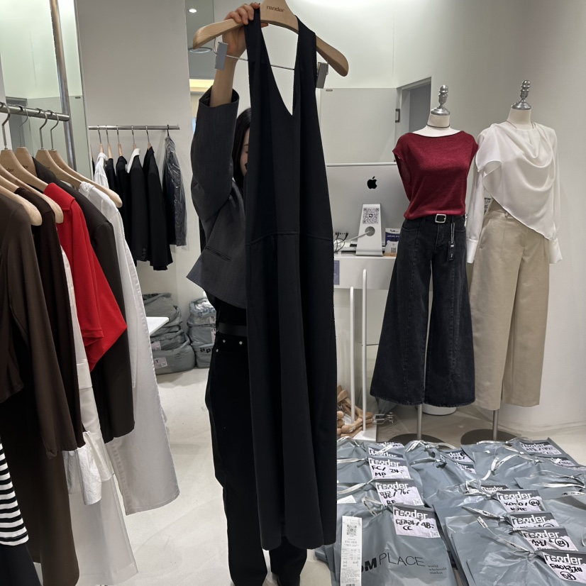 RENDER東大門直郵女士新品熱賣推薦人氣職業時尚25春夏連衣裙RENDER連衣裙圖色2