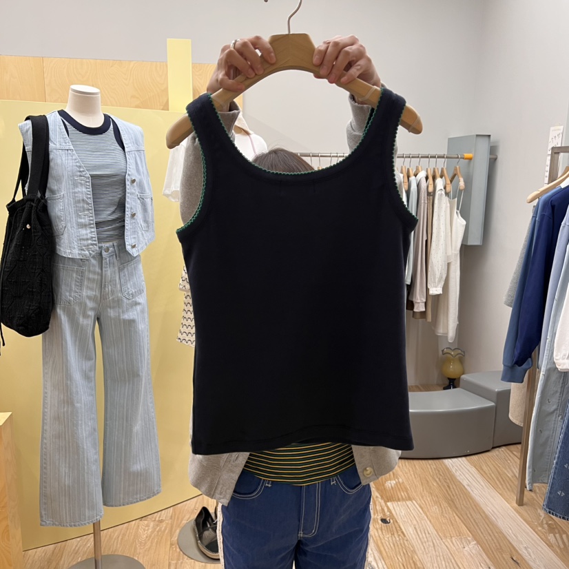 THEPLAN東大門實拍女裝新品熱賣職業人氣25春夏真品吊帶背心THE PLAN吊帶/背心