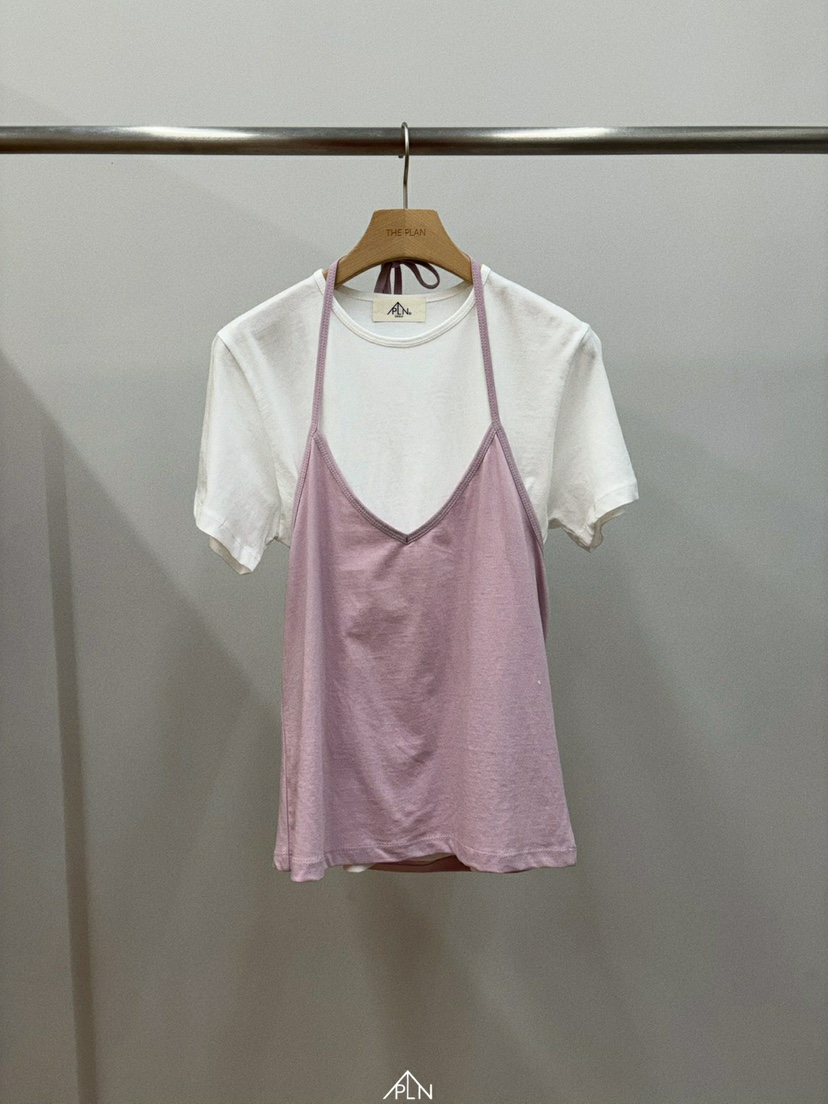 THEPLAN韓國直郵女裝新款時尚熱賣真品25春夏人氣休閑套裝套裝THE PLAN套裝