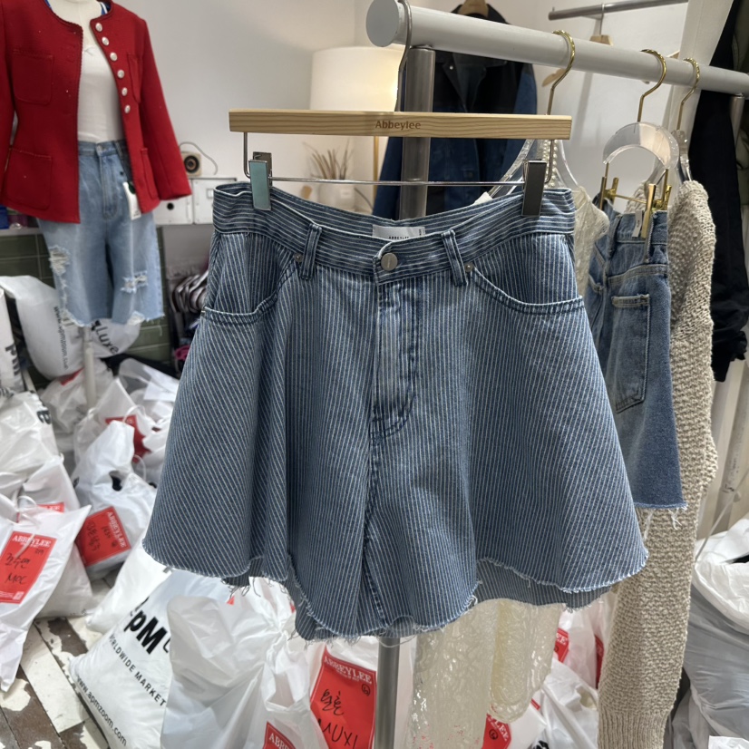 ABBEYLEE東大門直郵女士新品職業熱賣25春夏時尚休閑真品短褲ABBEYLEE短褲圖色2