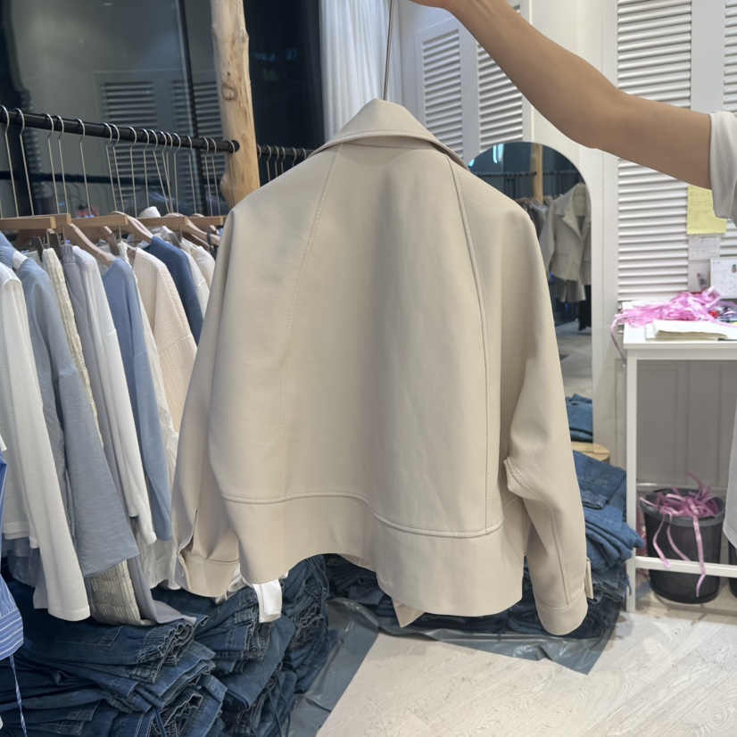 COPINER東大門代購女裝新品人氣時尚休閑推薦熱賣真品職業皮衣COPINER皮衣