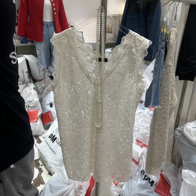 ABBEYLEE韓國直郵女裝新品休閑25春夏推薦時尚真品吊帶背心ABBEYLEE吊帶/背心