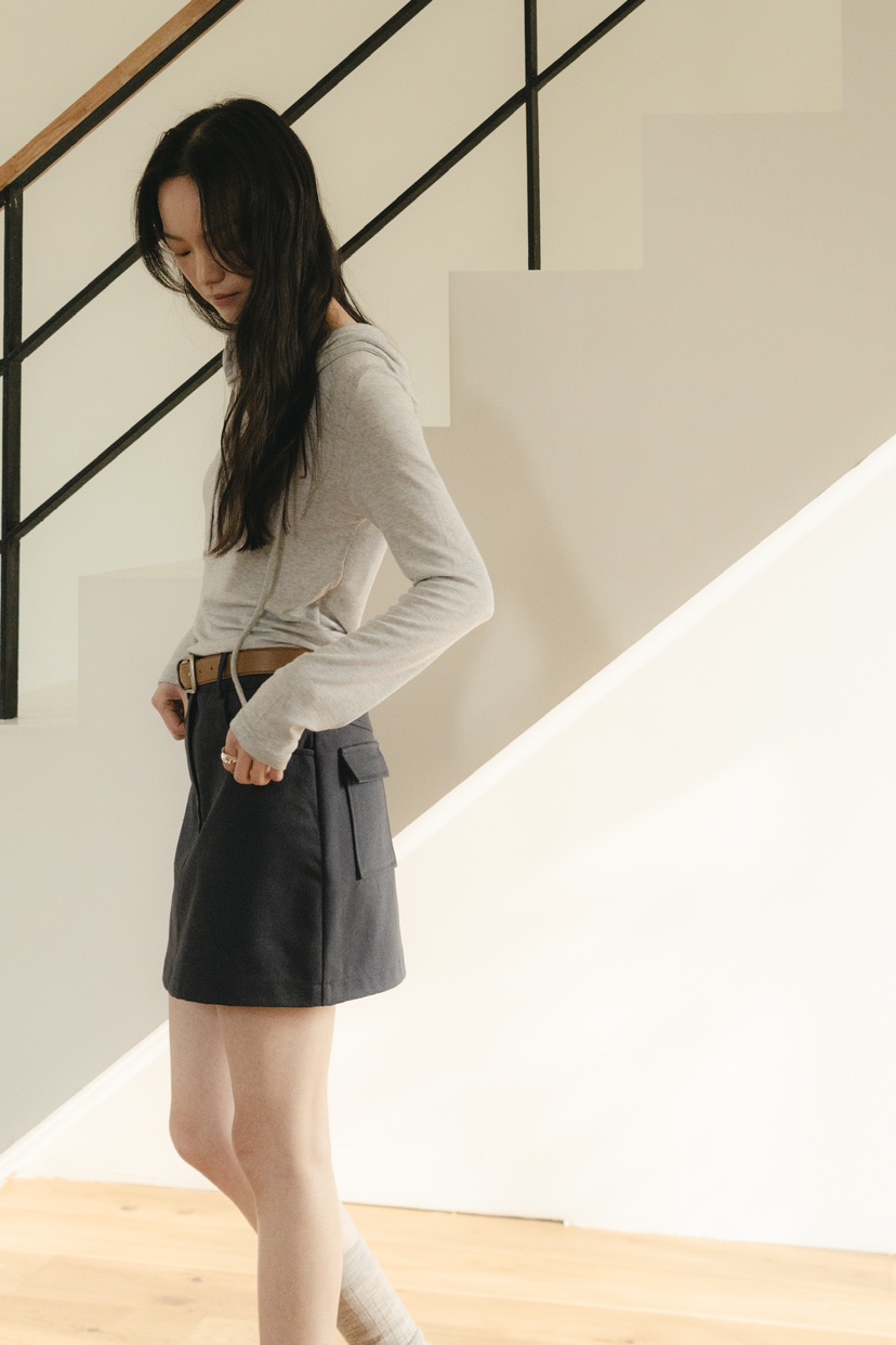 SPREAD東大門代購女裝新款職業真品25春夏熱賣時尚休閑長袖T恤SPREAD長袖T恤