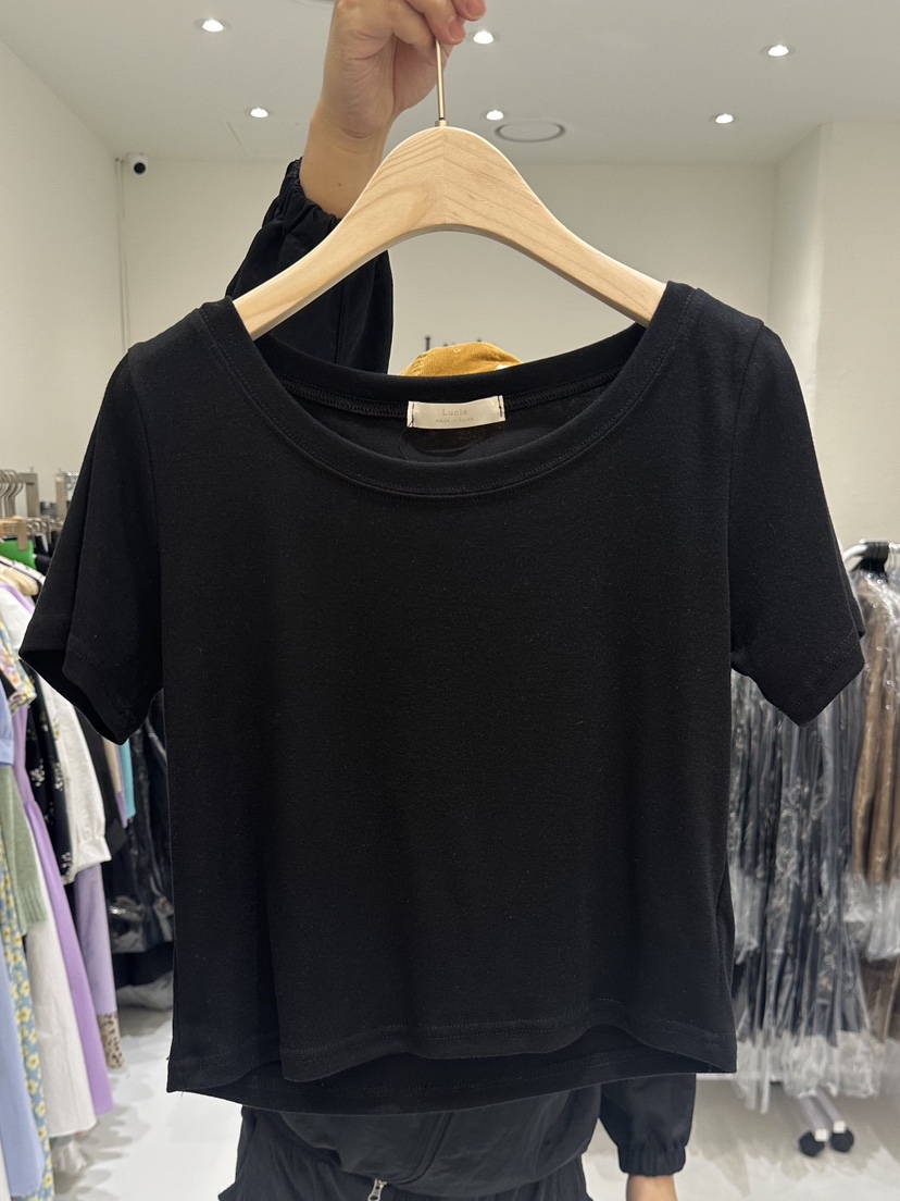 LUCIA東大門代購女士新品真品休閑推薦25春夏職業熱賣時尚T恤LUCIAT恤圖色3