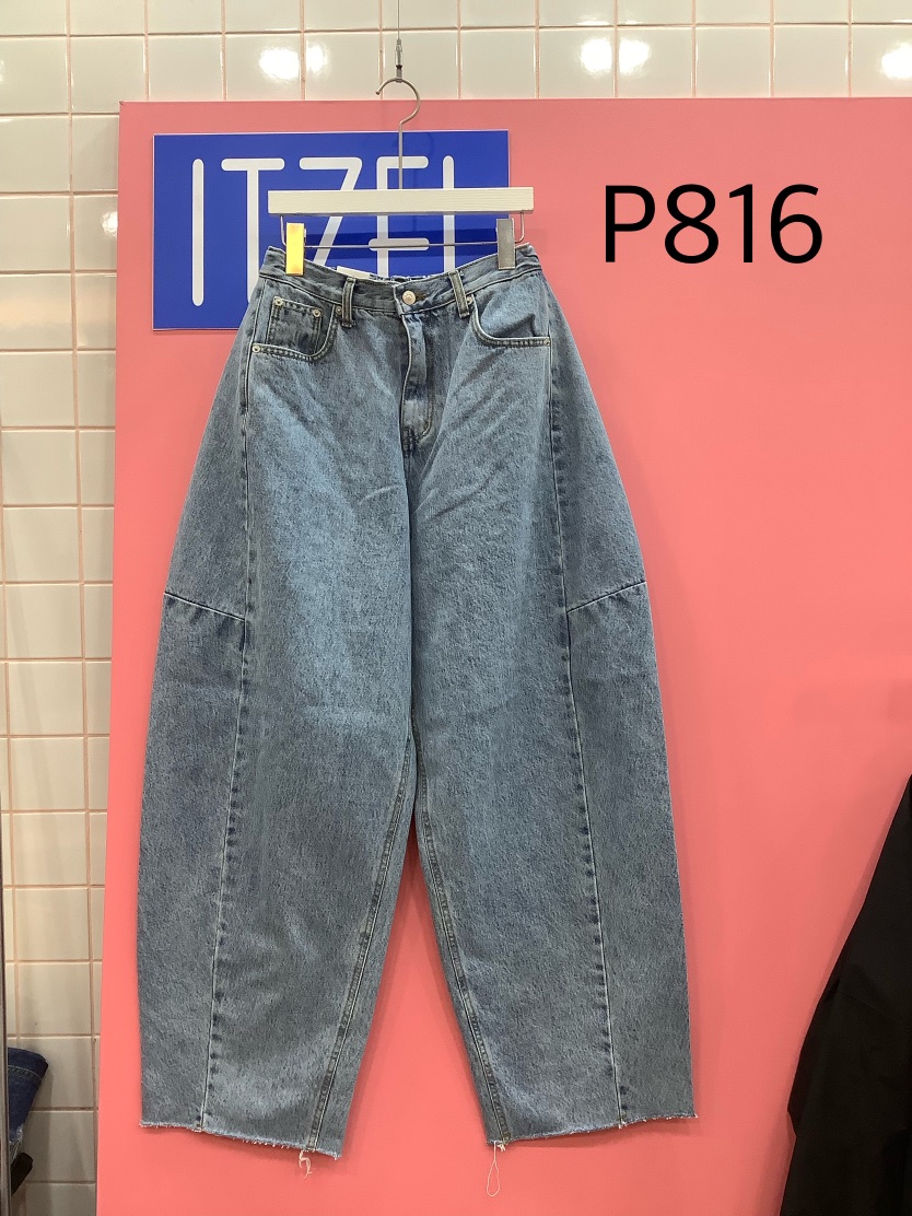 ITZEL東大門直郵女士新品25春夏熱賣推薦真品時尚休閑牛仔褲ITZEL牛仔褲
