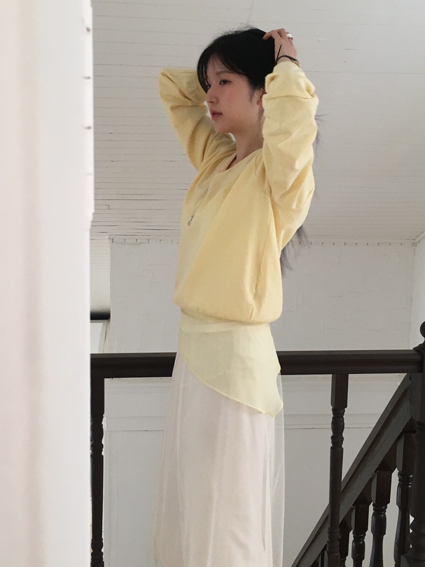 SPREAD韓國直郵女士新款熱賣時尚25春夏人氣休閑職業針織衫SPREAD針織衫