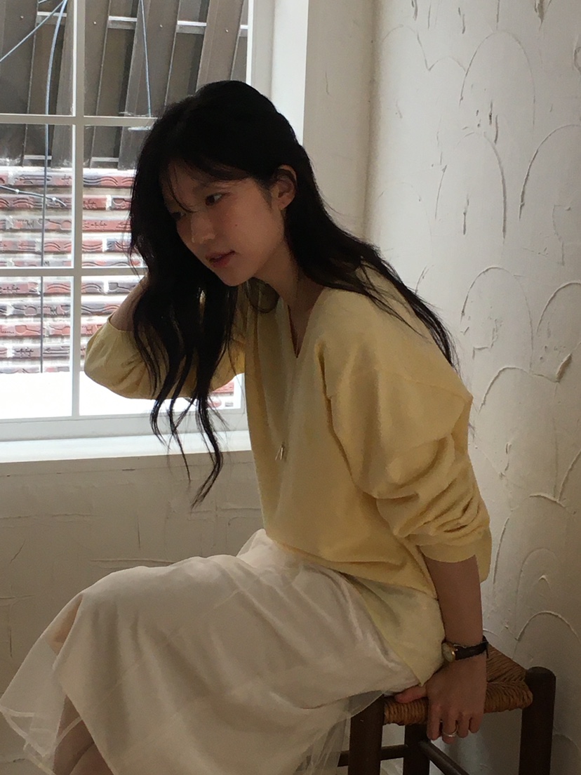 SPREAD韓國直郵女士新款熱賣時尚25春夏人氣休閑職業針織衫SPREAD針織衫