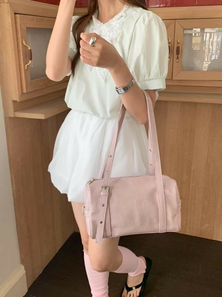 TROUVAILLE東大門代購女裝新款職業人氣真品時尚熱賣手提包TROUVAILLE手提包圖色3