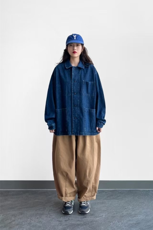 NORMIE東大門代購女士新款休閑推薦25春夏夾克男女同款口袋NORMIE夾克