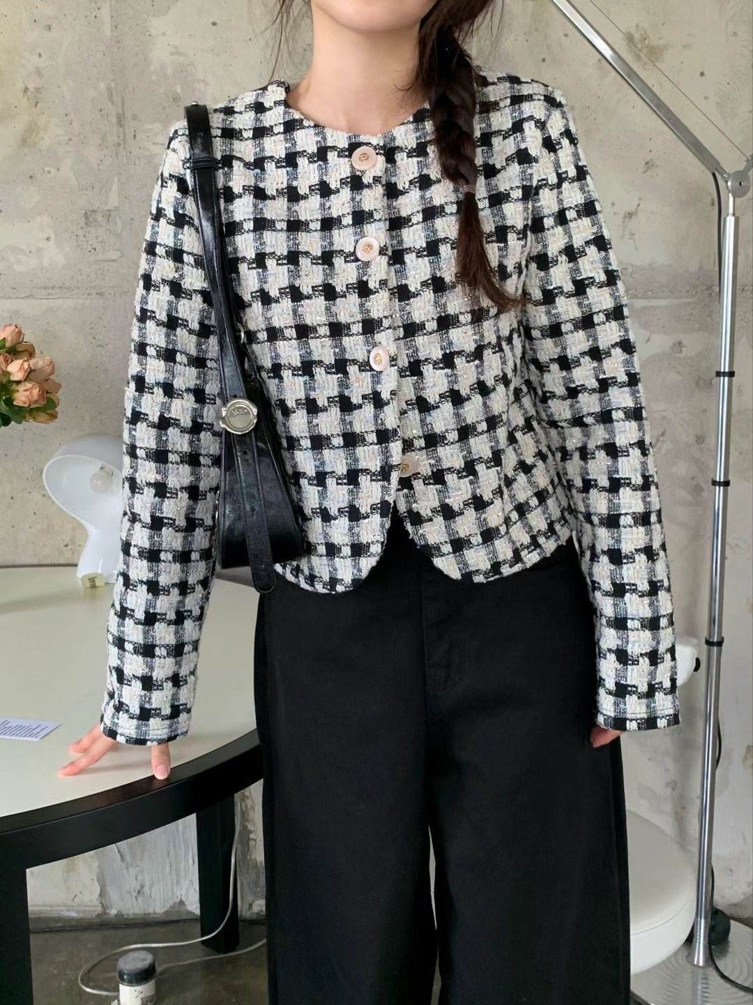 J.BLANG韓國直郵㊣東大門實拍女裝新品熱賣休閑時尚職業夾克J.BLANG夾克