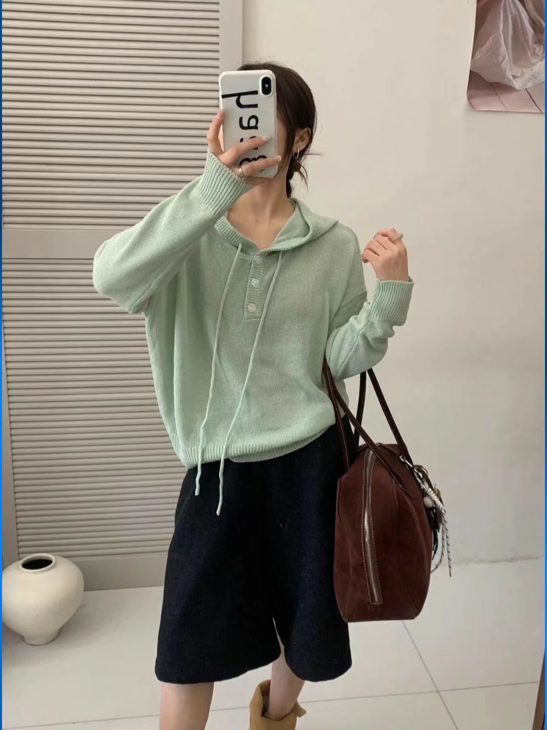 DAYEND韓國㊣直郵東大門代購女裝新品休閑熱賣時尚職業針織衫DAYEND針織衫