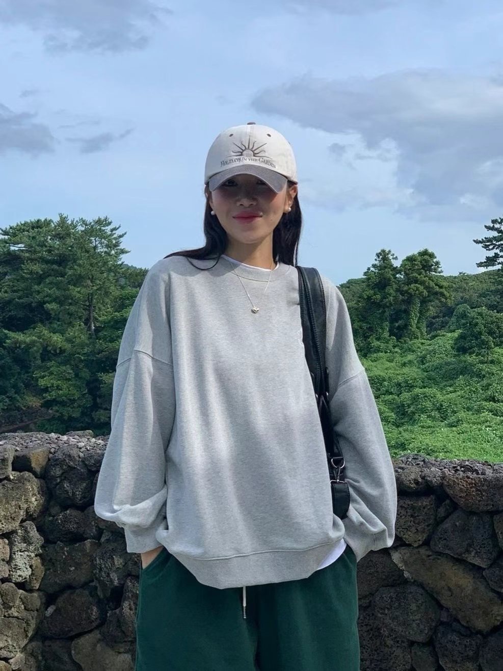 DAYEND韓國直郵㊣女裝新款職業人氣熱賣休閑推薦時尚25春夏衛衣DAYEND衛衣圖色2