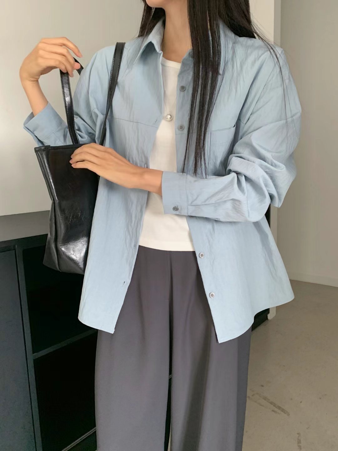 DAYEND韓國直郵女裝新品休閑人氣真品25春夏熱賣襯衫蕾絲衫DAYEND襯衫/蕾絲衫