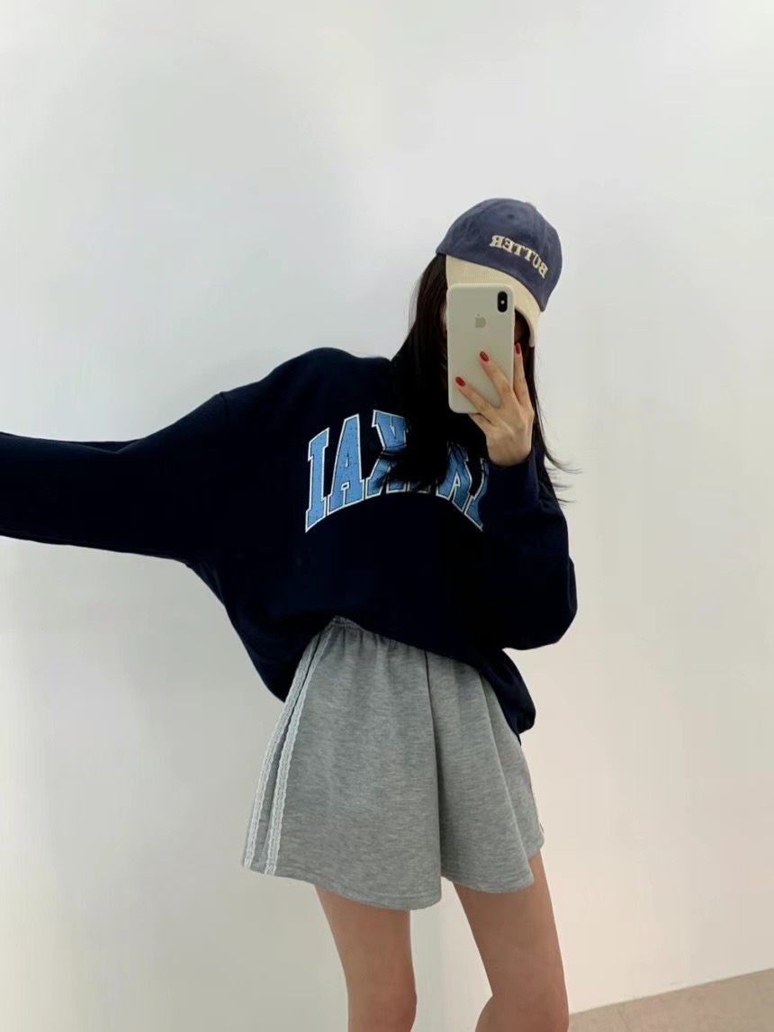 CRACKER東大門直郵女裝新款真品25春夏熱賣推薦休閑時尚衛衣CRACKER___衛衣