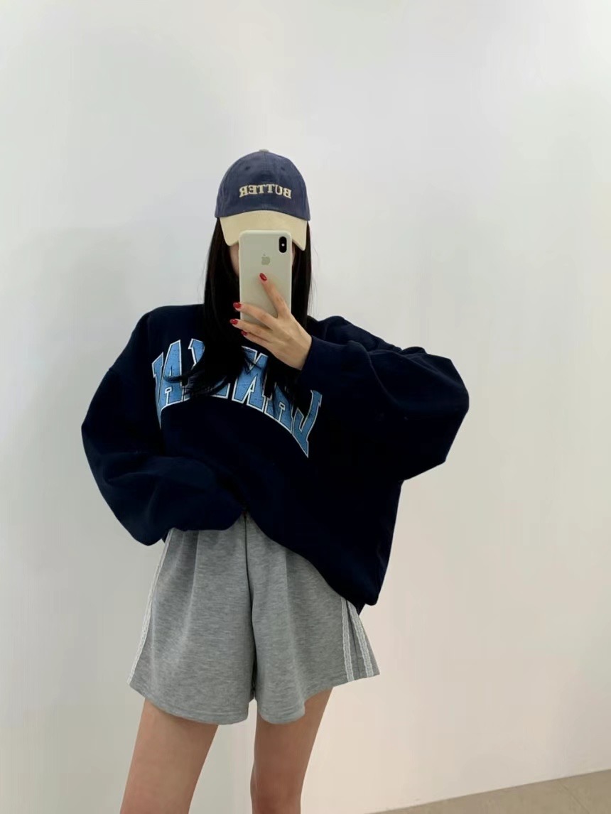 CRACKER東大門直郵女裝新款真品25春夏熱賣推薦休閑時尚衛衣CRACKER___衛衣圖色3