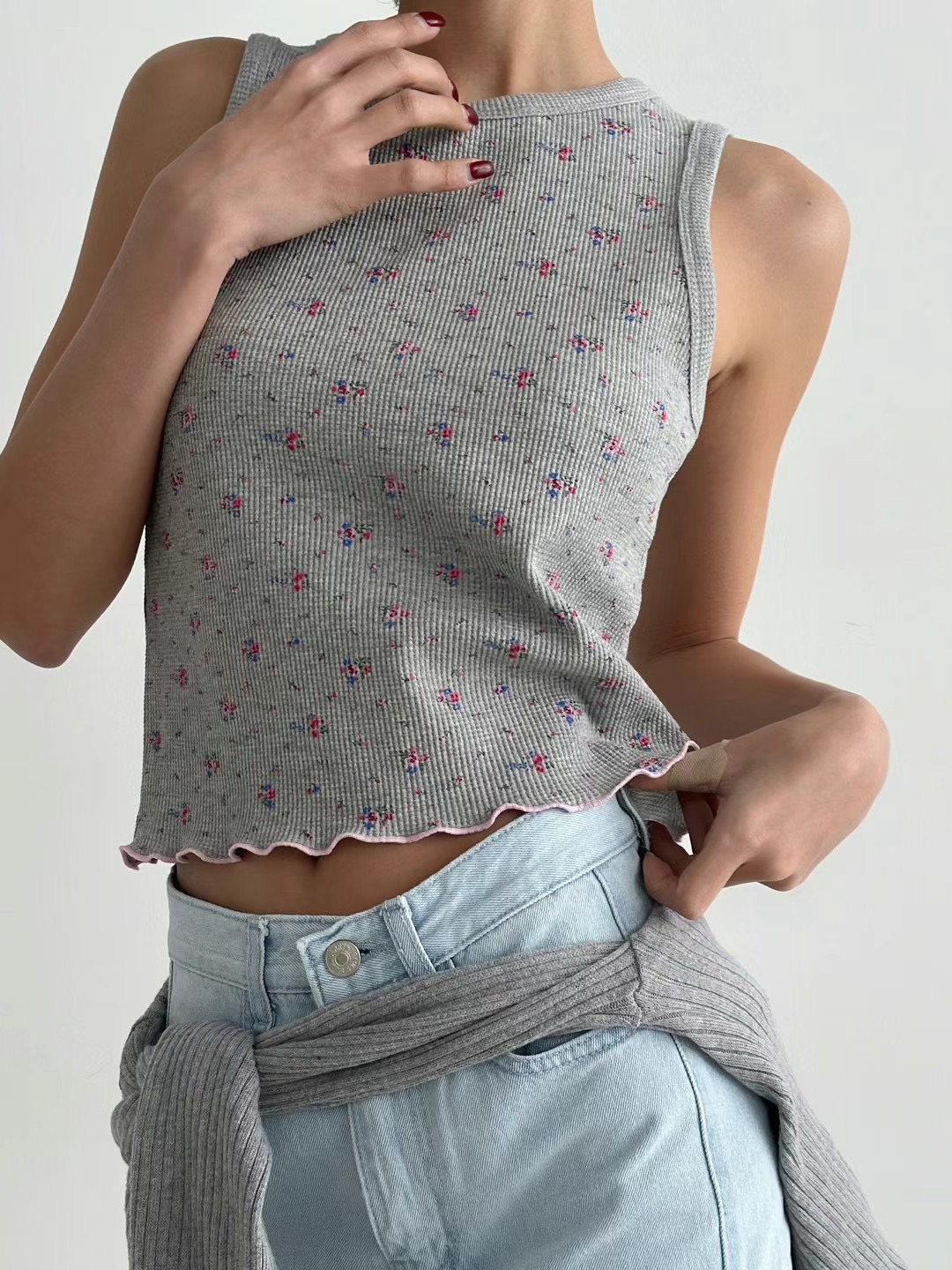 CRACKER東大門代購女士新款職業休閑熱賣推薦時尚人氣吊帶背心CRACKER___吊帶/背心