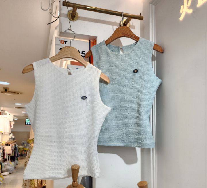 火Ⅱ-화투-T韓國直郵女裝新品休閑人氣25春夏真品吊帶背心火Ⅱ吊帶/背心