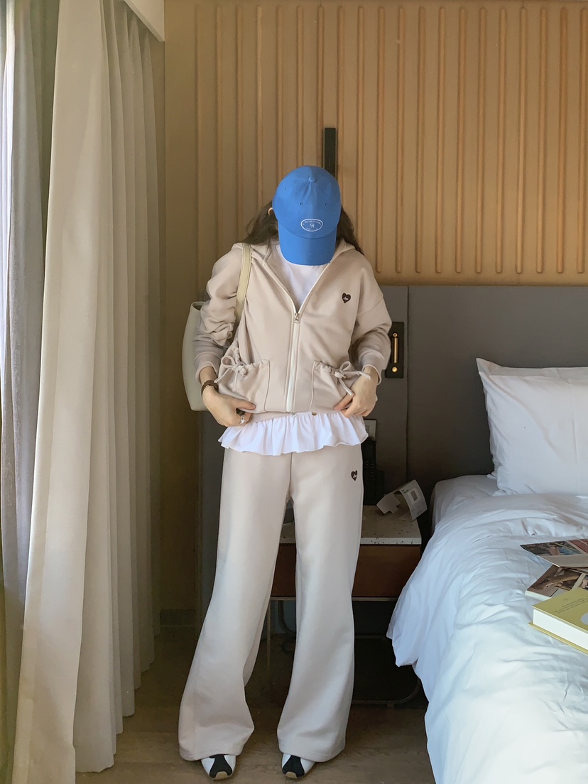 FORMSTUDIO東大門直郵女士新款休閑25春夏人氣套裝口袋連帽FORMSTUDIO套裝