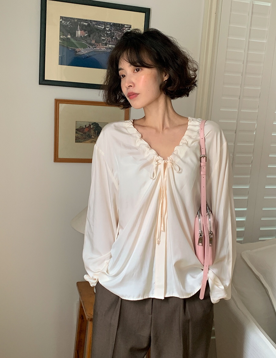 LETAILOR韓國直郵女裝新品人氣25春夏推薦休閑熱賣襯衫蕾絲衫LETAILOR襯衫/蕾絲衫