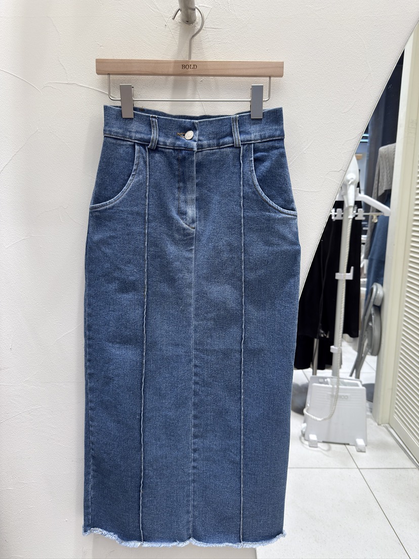BOLD東大門代購女裝新品真品推薦人氣休閑25春夏時尚熱賣長裙BOLD長裙圖色1