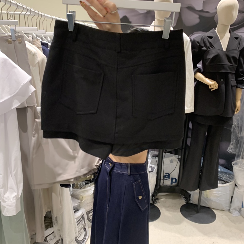 DARKBEIGE東大門代購女士新品熱賣時尚推薦真品休閑職業裙褲DARK BEIGE裙褲圖色2
