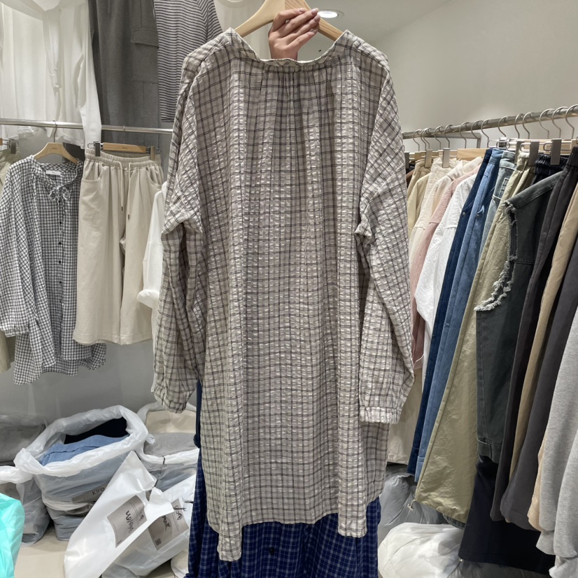 KIRA-Q東大門實拍女裝新款時尚休閑25春夏真品推薦襯衫蕾絲衫KIRA-Q襯衫/蕾絲衫