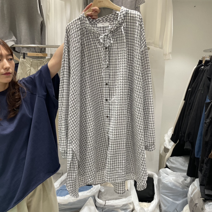 KIRA-Q東大門實拍女裝新款時尚休閑25春夏真品推薦襯衫蕾絲衫KIRA-Q襯衫/蕾絲衫圖色3