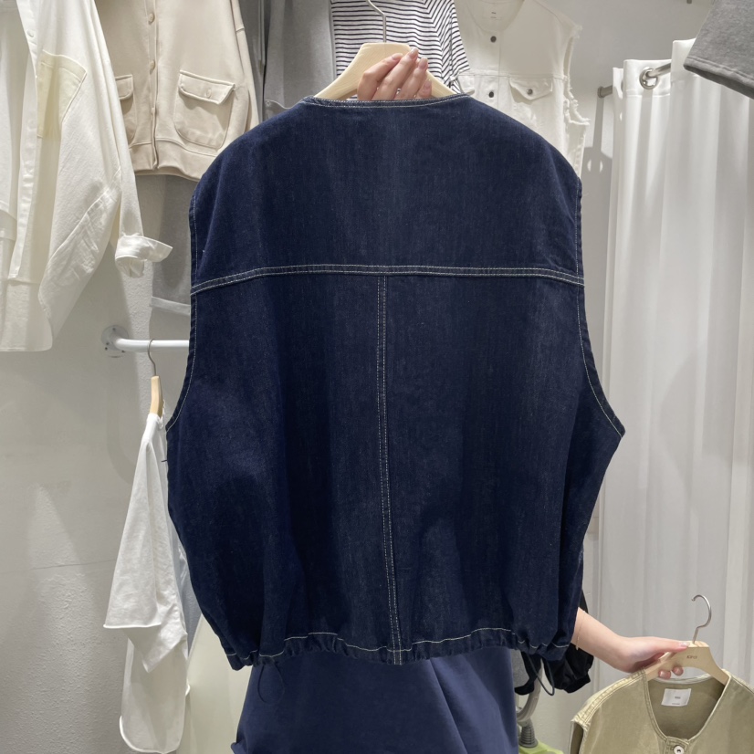 KIRA-Q東大門實拍女裝新品25春夏真品熱賣時尚休閑推薦馬甲KIRA-Q馬甲