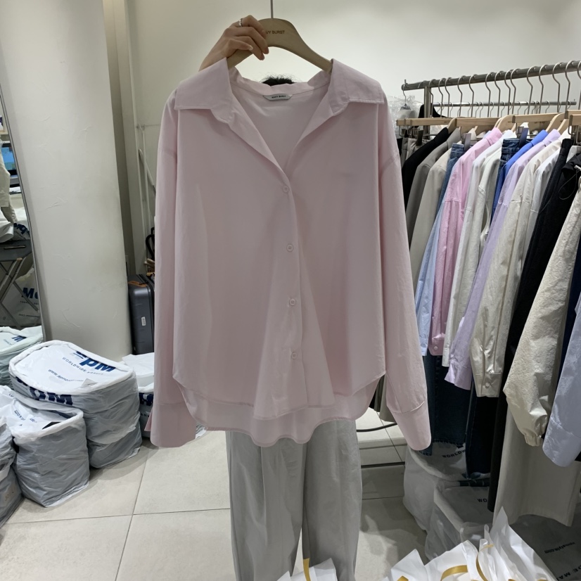 NAVYBURST韓國直郵女裝新款時尚真品人氣25春夏休閑襯衫蕾絲衫NAVY BURST襯衫/蕾絲衫圖色2