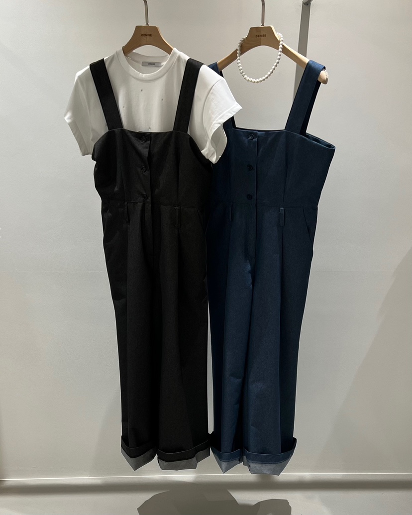 DENISE韓國直郵㊣女裝新品25春夏熱賣時尚職業推薦人氣背帶褲DENISE背帶褲