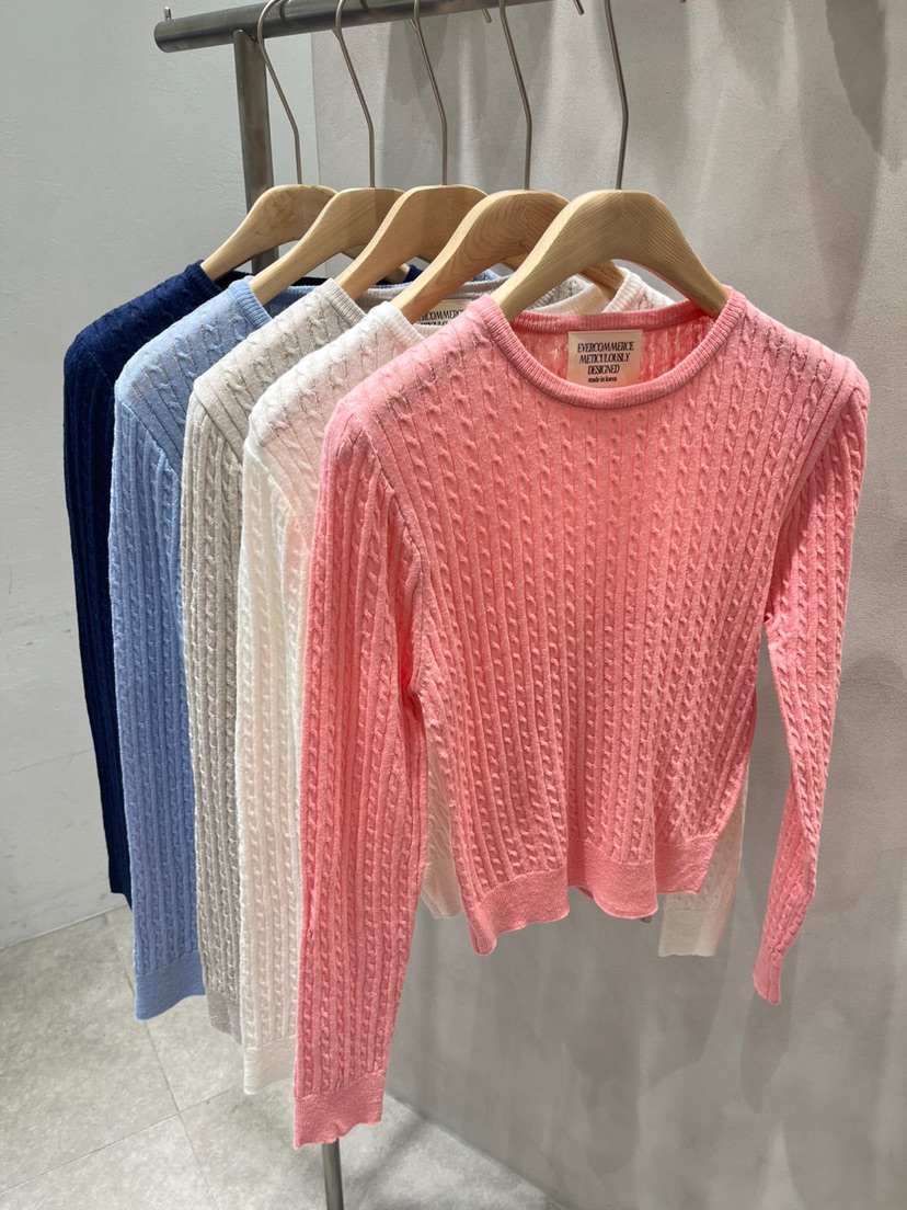 EVERCOMMERCE METICULOUSLY DESIGNED韓國㊣直郵東大門代購女裝新品推薦針織衫EVERCOMMERCE METICULOUSLY DESIGNED針織衫