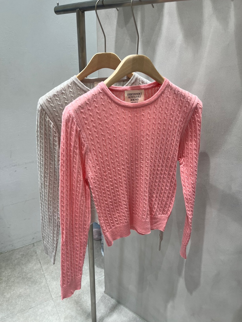 EVERCOMMERCE METICULOUSLY DESIGNED韓國㊣直郵東大門代購女裝新品推薦針織衫EVERCOMMERCE METICULOUSLY DESIGNED針織衫