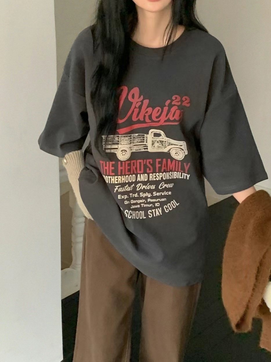 OH JINHO直郵韓國代購㊣女裝新款休閑熱賣人氣時尚推薦T恤OH JINHOT恤