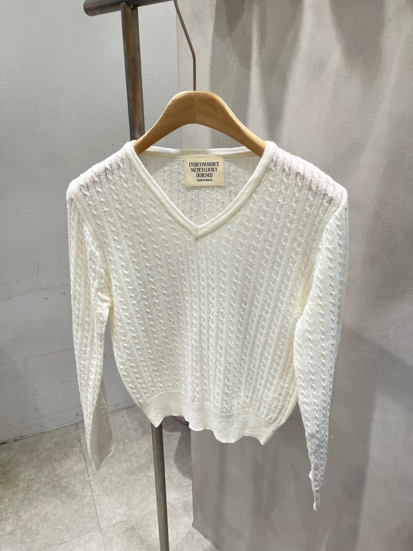 EVERCOMMERCE METICULOUSLY DESIGNED韓國直郵㊣女裝新款時尚針織衫EVERCOMMERCE METICULOUSLY DESIGNED針織衫圖色2