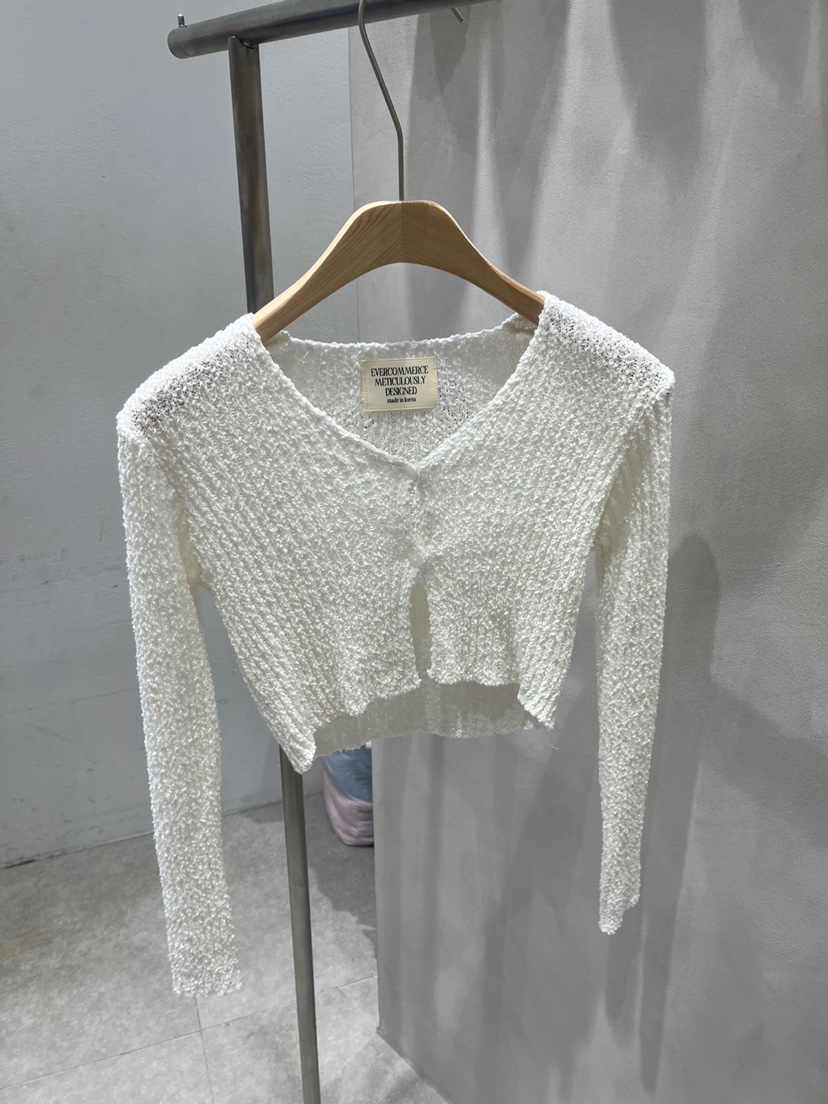 EVERCOMMERCE METICULOUSLY DESIGNED韓國直郵㊣女裝新品25春夏針織衫EVERCOMMERCE METICULOUSLY DESIGNED針織衫圖色5