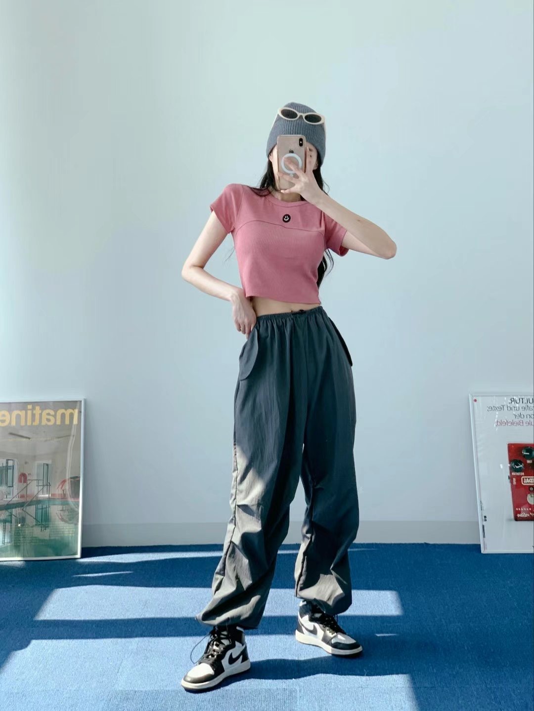 OH JINHO韓國㊣直郵東大門代購女裝新款熱賣人氣時尚休閑T恤OH JINHOT恤