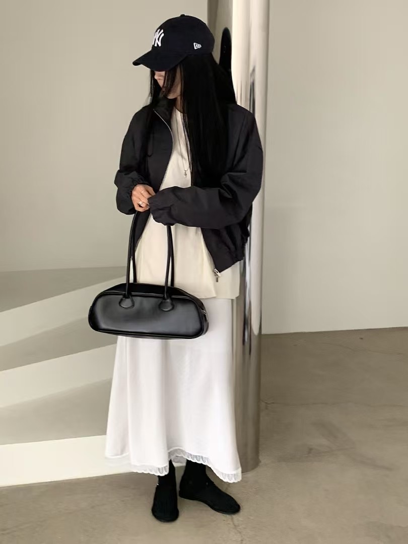 NEARAND韓國㊣直郵東大門代購女裝新品25春夏熱賣職業休閑長裙NEARAND長裙