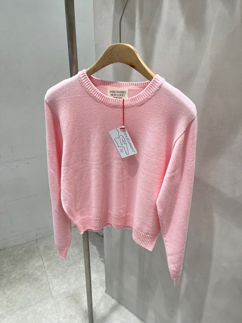 EVERCOMMERCE METICULOUSLY DESIGNED直郵韓國代購㊣女裝新款25春夏針織衫EVERCOMMERCE METICULOUSLY DESIGNED針織衫圖色2