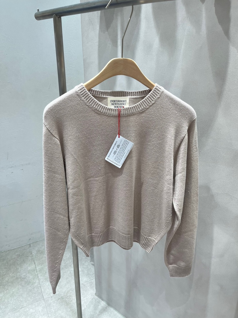 EVERCOMMERCE METICULOUSLY DESIGNED直郵韓國代購㊣女裝新款25春夏針織衫EVERCOMMERCE METICULOUSLY DESIGNED針織衫圖色3