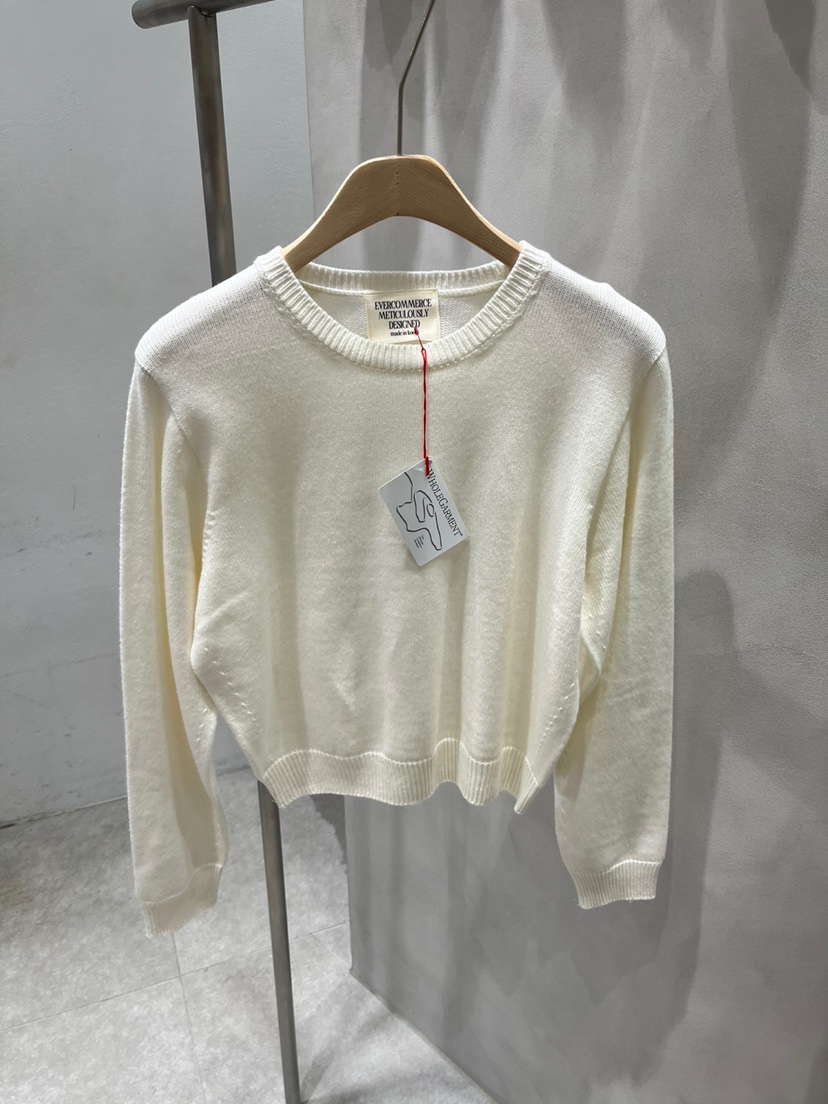 EVERCOMMERCE METICULOUSLY DESIGNED直郵韓國代購㊣女裝新款25春夏針織衫EVERCOMMERCE METICULOUSLY DESIGNED針織衫圖色5
