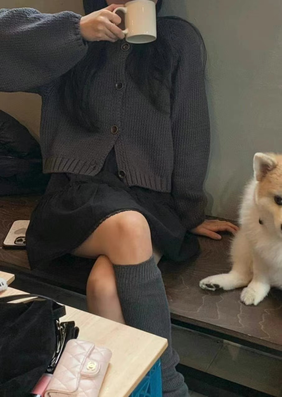 LOUNGE VERA韓國直郵㊣東大門實拍女裝新品熱賣休閑25春夏毛衣LOUNGE VERA-2件訂毛衣